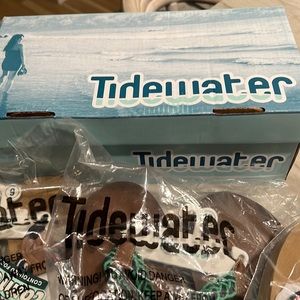 Tidewater flip flops and wedges. 15.00 each